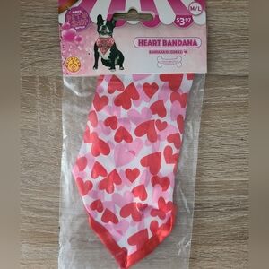Dog bandana, dog clothes, Valentine's Day costume, Halloween costume, dog attire